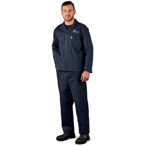 vintage 100% cotton denim conti suit