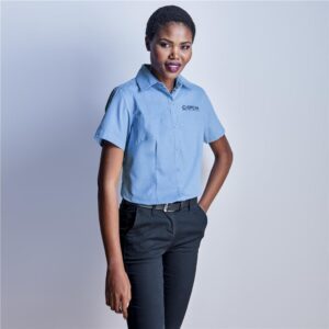 ladies short sleeve empire shirt