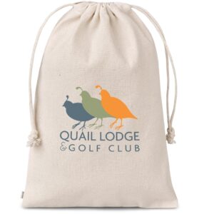 okiyo chikara maxi cotton drawstring pouch