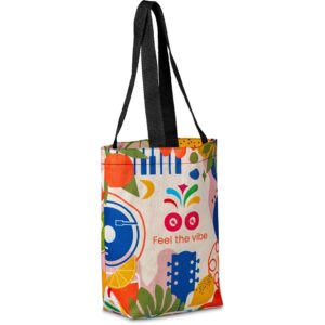 hoppla bayside recycled pet stitch bond shopper