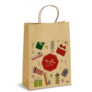 altitude ecological digital print maxi paper gift bag 150gsm