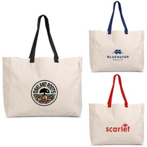 kooshty barbados large cotton beach bag