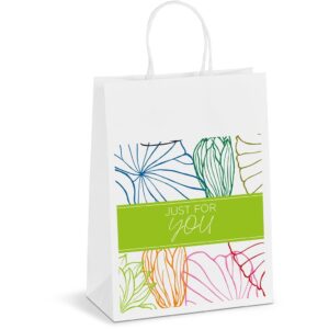 altitude animated digital print midi paper gift bag 200gsm