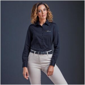 ladies long sleeve alex varga opus stretch shirt