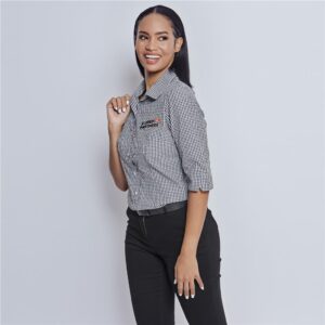 ladies 3/4 sleeve ashford shirt