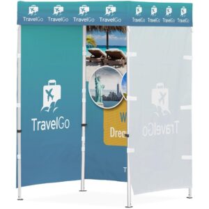 ovation sublimated gazebo 1.5m x 1.5m 3 full wall skins