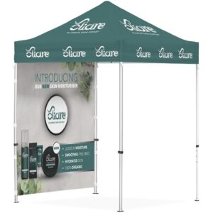 ovation sublimated gazebo 2m x 2m 1 full wall skin