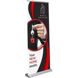 ovation layflat pull up banner