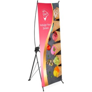 champion layflat pvc x banner 60cm x 160cm