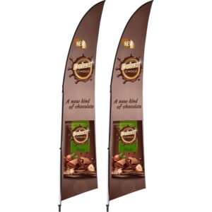 legend 3m arcfin flying banner (set of 2)