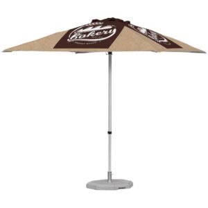 legend sublimated parasol sliding pole 2m x 2m