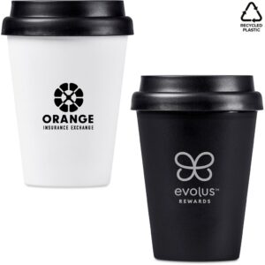 altitude perk recycled plastic double wall tumbler – 300ml