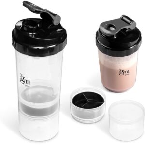 altitude powerhouse plastic protein shaker 600ml