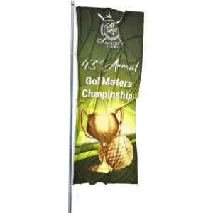 champion corporate pole flag 1200mm x 3000mm