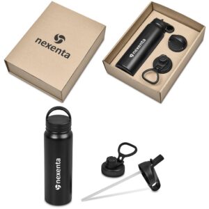 altitude madeira exchangeable lids bottle gift set