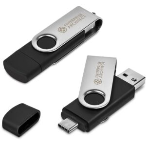 shuffle glint flash drive – 32gb silver