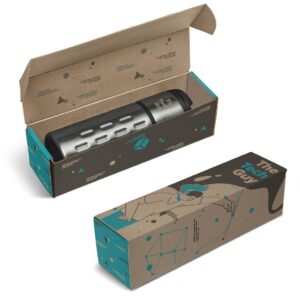 binary tumbler in bianca custom gift box