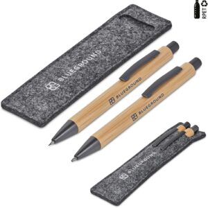 okiyo jona bamboo ball pen & pencil set