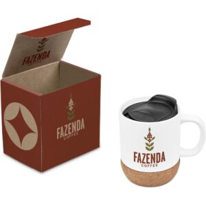 serendipio sienna mug in bianca custom gift box