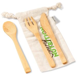 okiyo nakama bamboo cutlery set