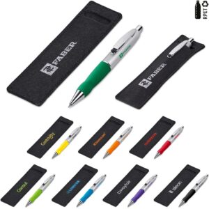 altitude turbo tide ball pen in felt pouch