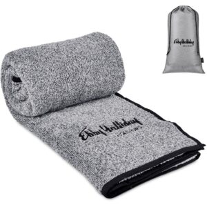 serendipio tranquil sherpa fleece blanket