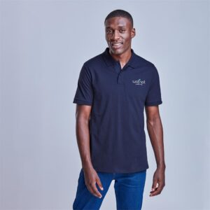 mens recycled promo golf shirt