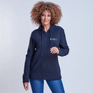 ladies dawson polar fleece hooded sweater