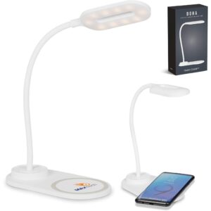 swiss cougar doha wireless charger & desk lamp