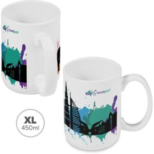 altitude super sublimation ceramic coffee mug 450ml