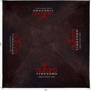 fade resistant parasol roof 2.2m x 2.2m