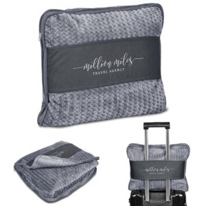 serendipio cozytrip travel blanket & pillow