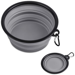 altitude poppy collapsible silicone pet bowl – 300ml