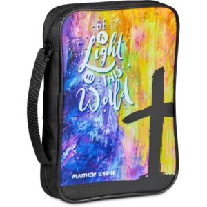 pre printed sample hoppla faith bible book bag