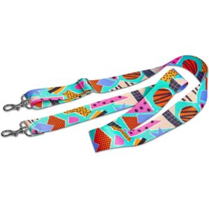 pre printed sample hoppla glamazon polyester bag strap