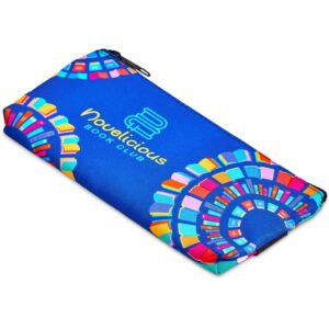 pre production sample hoppla scribbler polyester large pencil case to fit an a5 notebook