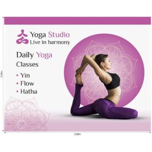 legend curved banner wall skin 2.85m x 2.25m (excludes hardware)