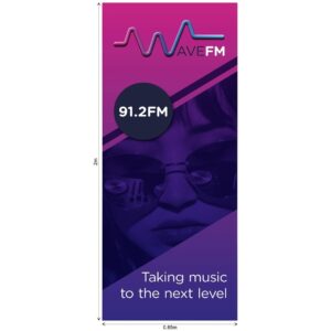 pull up banner layflat pvc skin (excludes hardware)