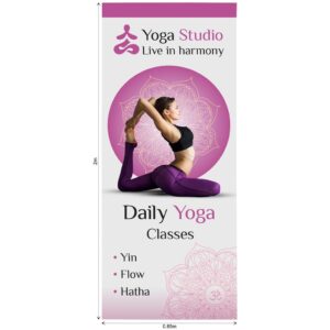 pull up banner display fabric skin (excludes hardware)