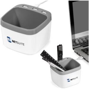 kubelink desk caddy & usb hub