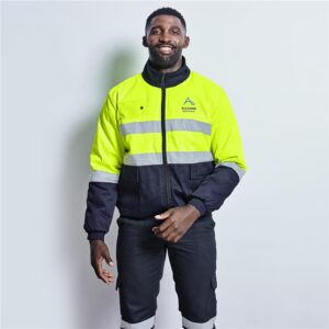 foundation hi viz padded jacket