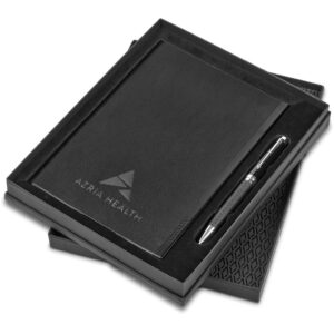 alex varga corinthia soft cover notebook & pen set