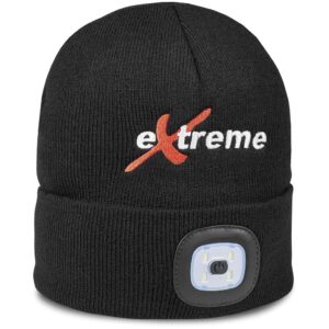 stellar led light acrylic beanie