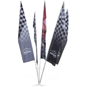 legend 5 flag fountain 6m large (1m x 4m flags)