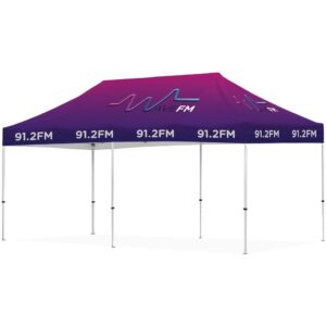 ovation sublimated gazebo 6m x 3m
