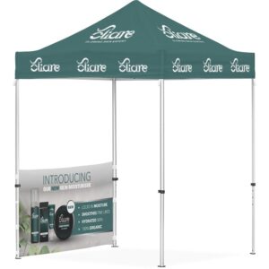 ovation sublimated gazebo 2m x 2m 1 half wall skin