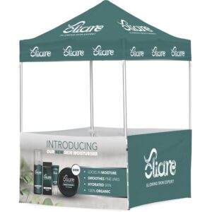 ovation sublimated gazebo 2m x 2m 4 half wall skins