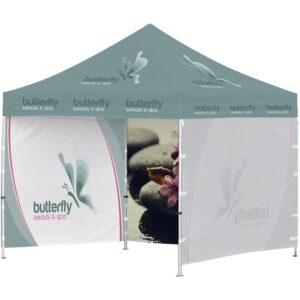 ovation sublimated gazebo 3m x 3m 3 full wall skins