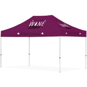 ovation sublimated gazebo 4.5m x 3m
