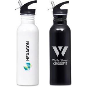ventura stainless steel water bottle – 750ml